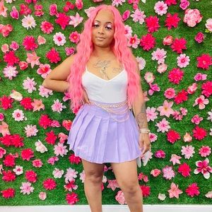 Our lavender “Tennis Girl Skort”